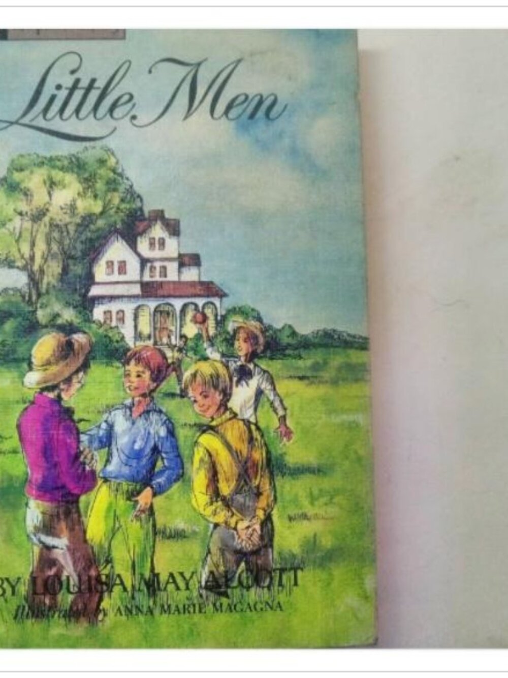 Little Men Classic Children's Literature Illustrated by Anna Dunlap 1963 HC